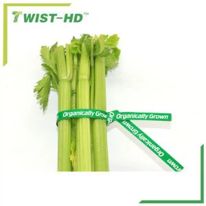 Cravate Twist Légume Imprimé